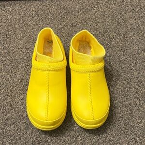 Bright Yellow Kids Shoes